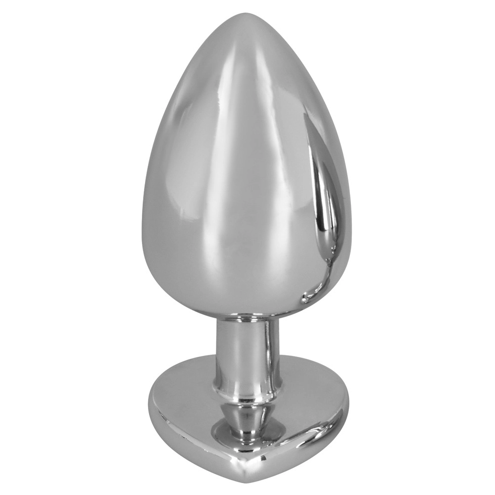 Aluminium Butt Plug Met Hart Juweel Van You2Toys - Afbeelding 2