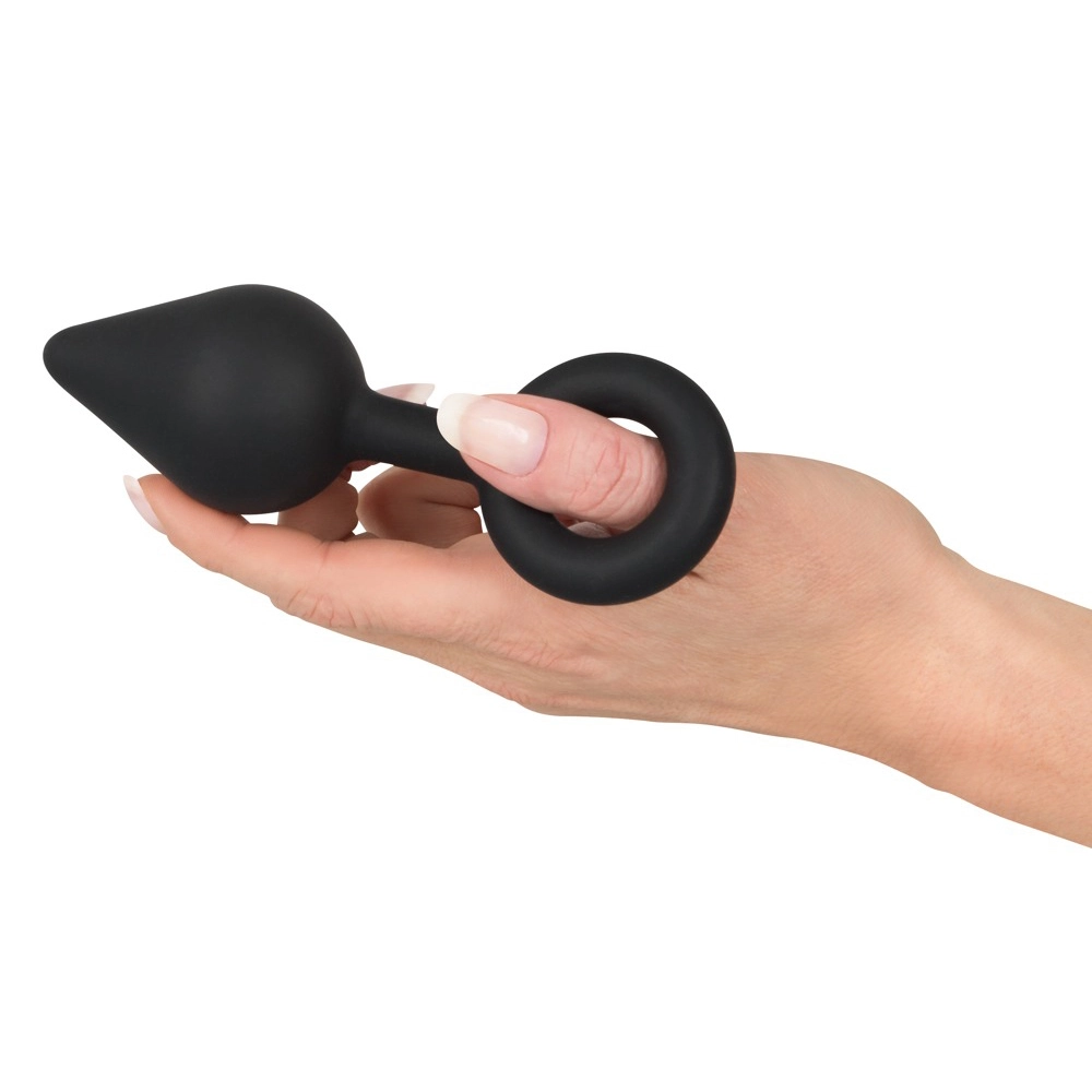 Siliconen Anaal Plug Van Black Velvets - Afbeelding 3