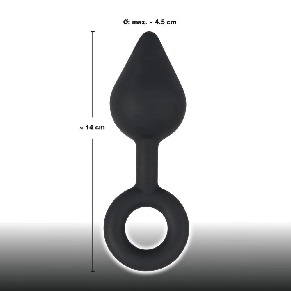 Siliconen Anaal Plug Van Black Velvets - Afbeelding 2