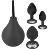 4-piece Anal Erotic Anal Kit By Black Velvets