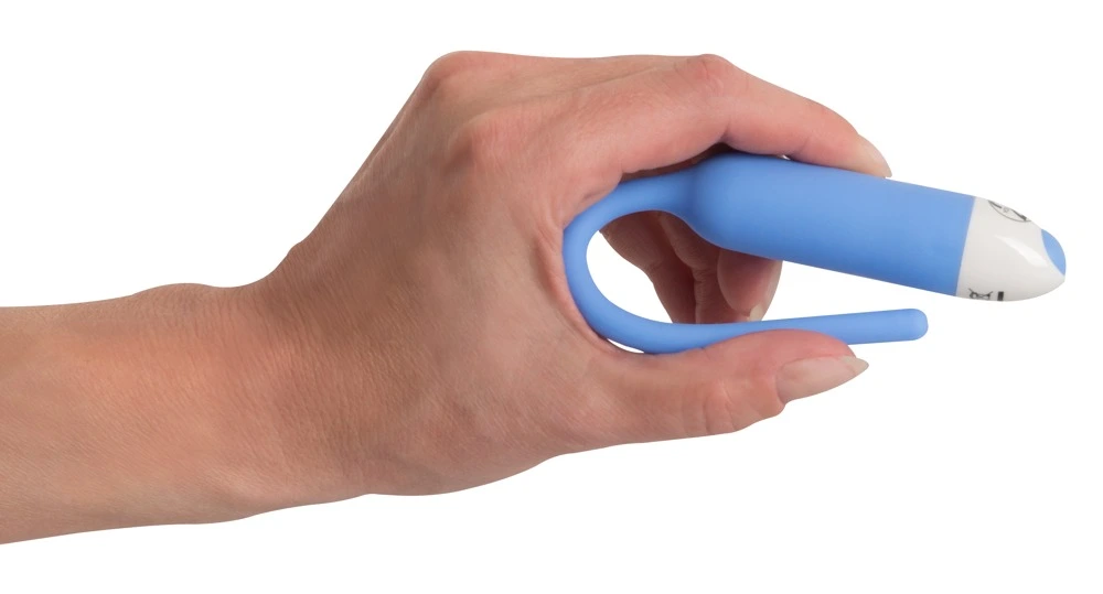 Vibrerende Siliconen Dilatator - Blauw Van You2Toys - Afbeelding 3