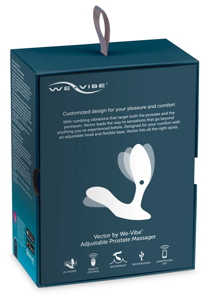 We-Vibe Vector Bluetooth Prostaat Stimulator Met De We-Connect-app Voor IOS En Android - Afbeelding 7