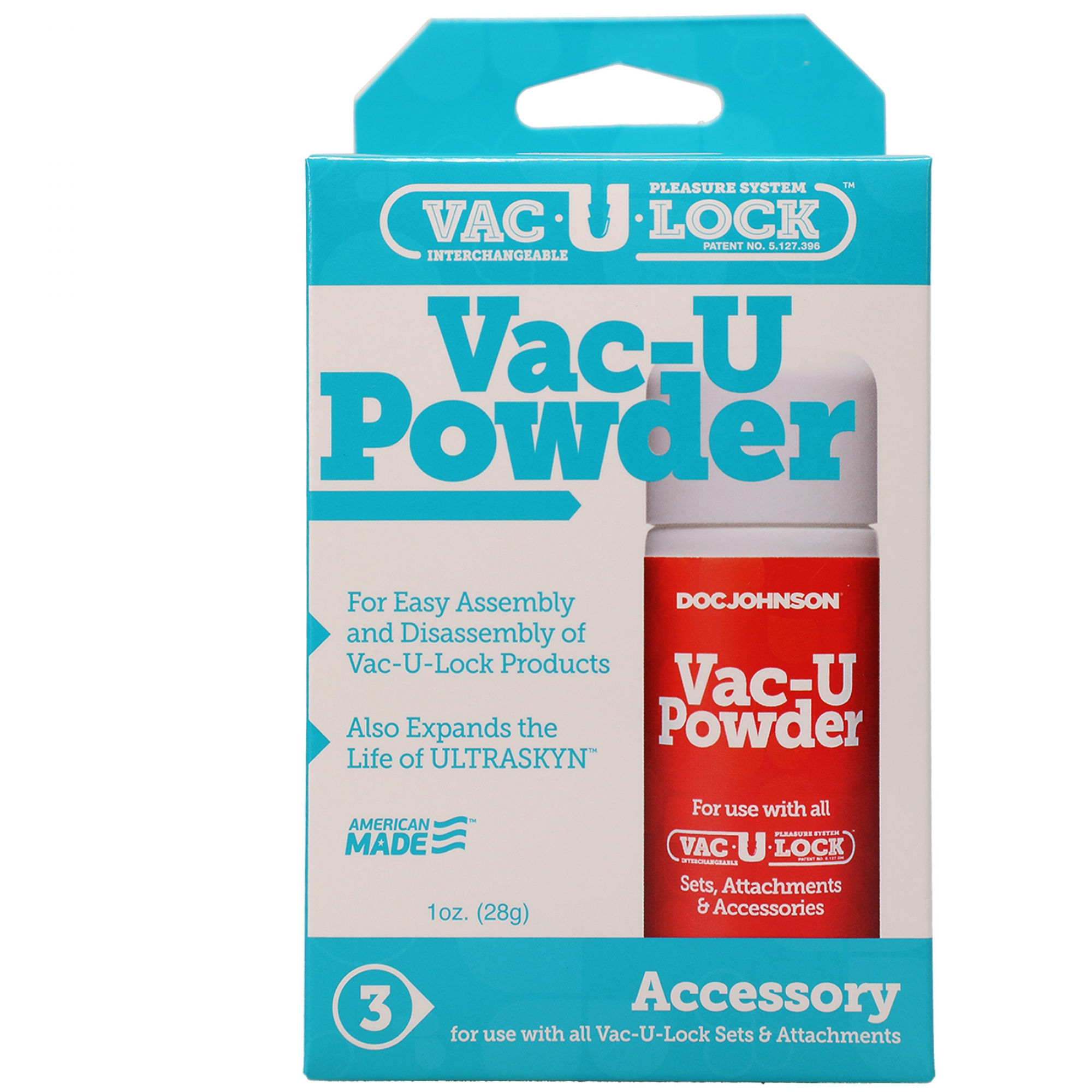 Kink Vac-U-Lock By Doc Johnson Bij Mince.NL Vac-U-Powder Van Doc Johnson - Afbeelding 6