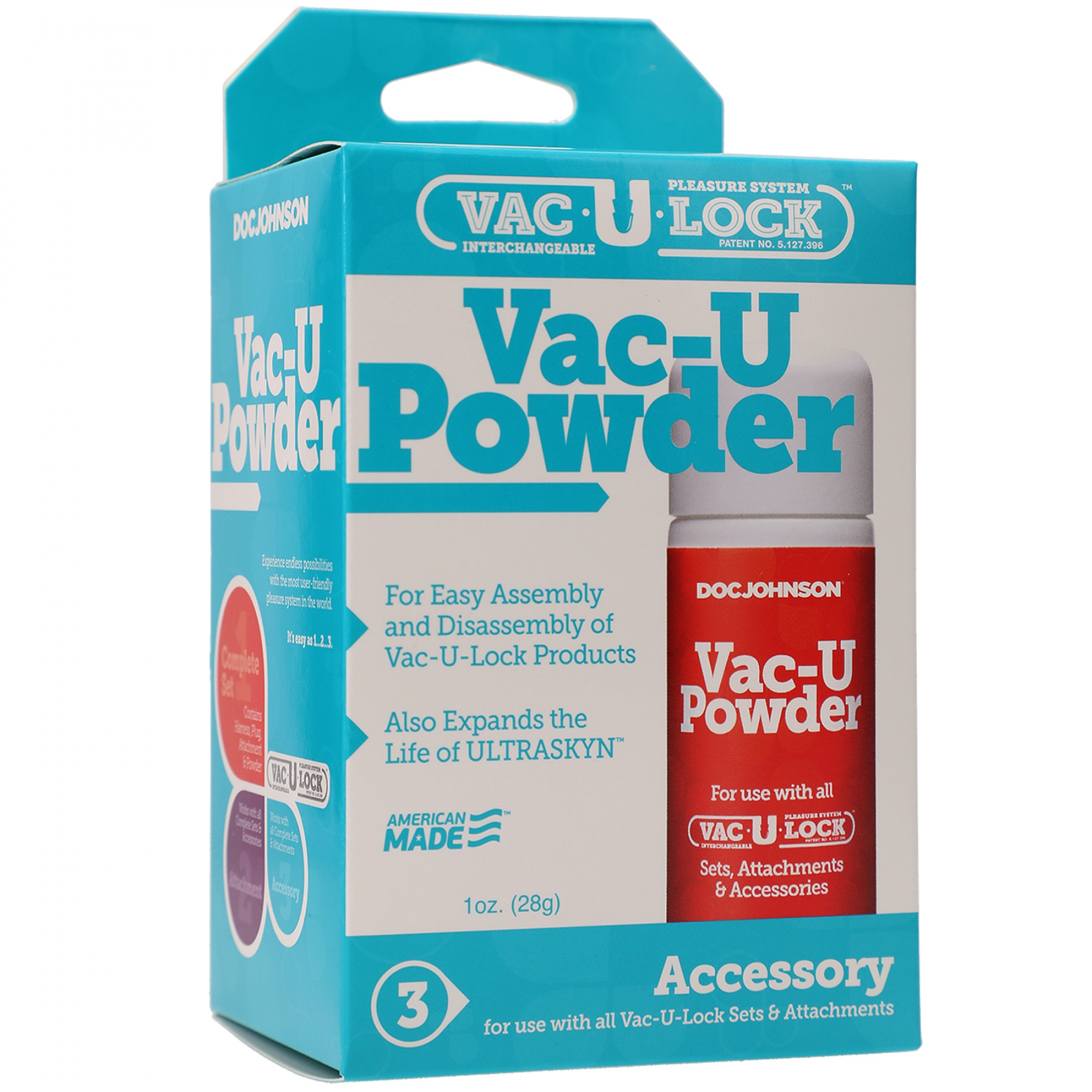 Kink Vac-U-Lock By Doc Johnson Bij Mince.NL Vac-U-Powder Van Doc Johnson - Afbeelding 4