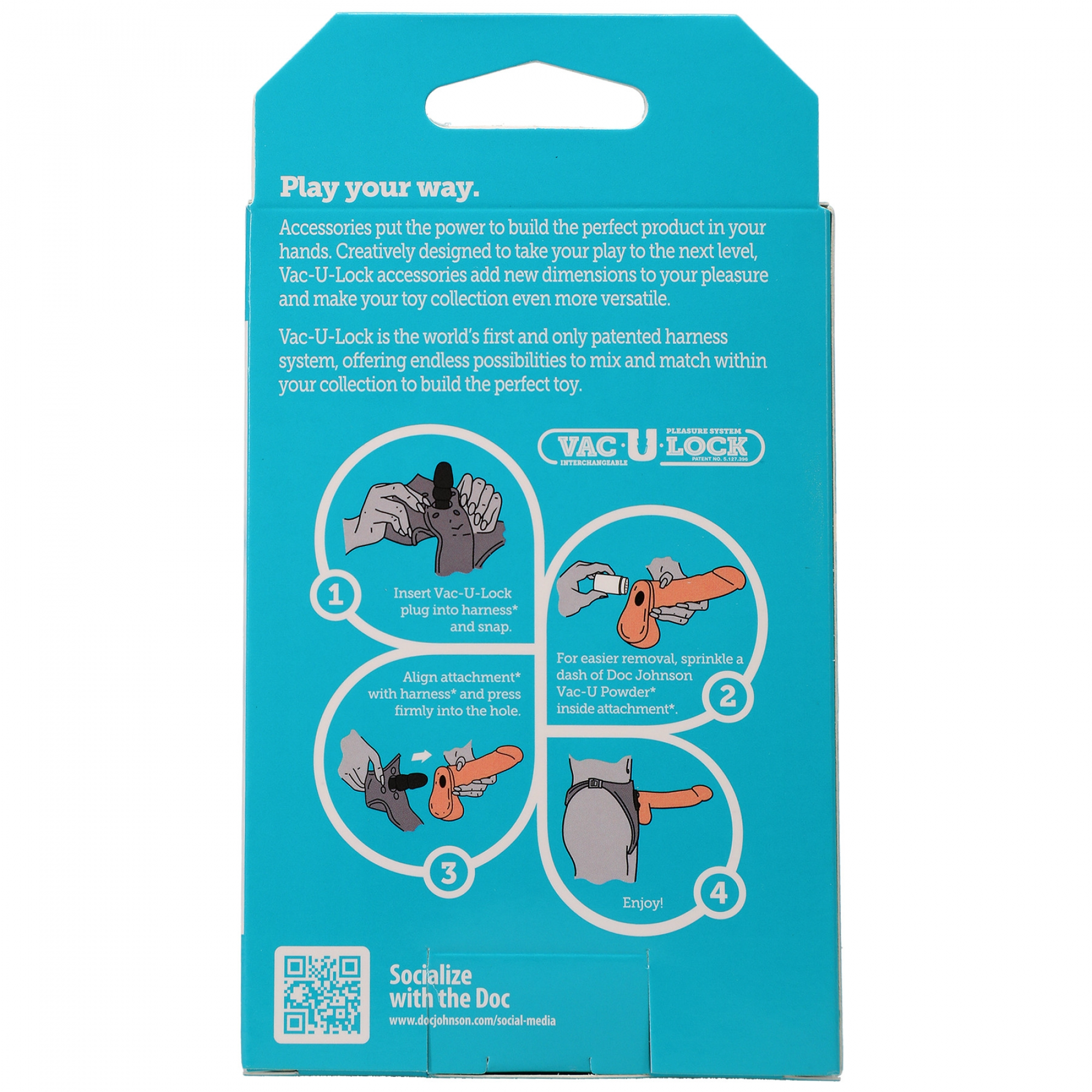 Kink Vac-U-Lock By Doc Johnson Bij Mince.NL Vac-U-Powder Van Doc Johnson - Afbeelding 5