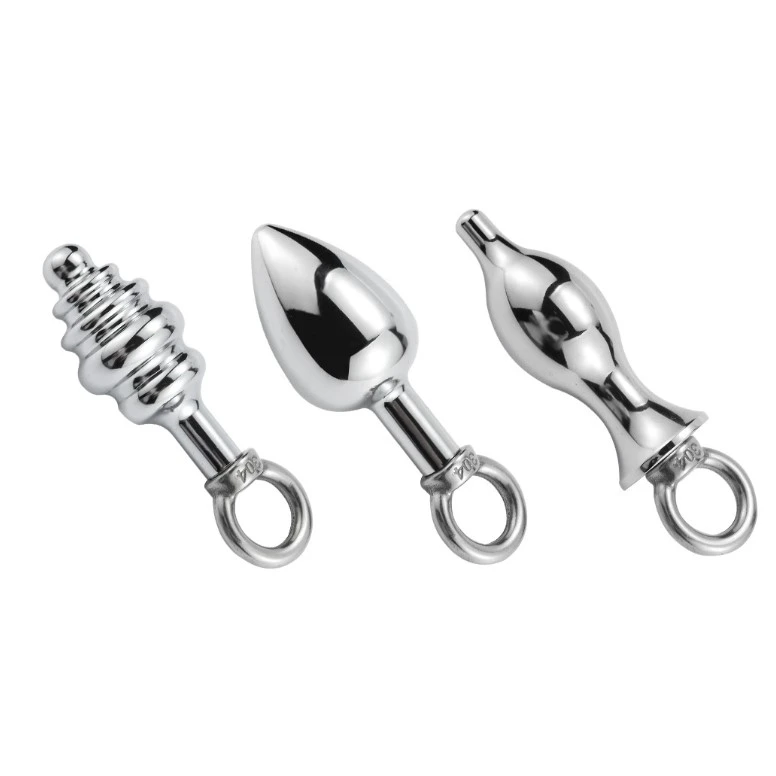 MAE-Toys Multifunctionele Anaalhook Met 3 Verschillende Pluggen