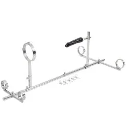 RVS DoggyBench Van Fetish Collection Om Uw Subje In Een Vernederende Doggystyle-positie Te Fixeren