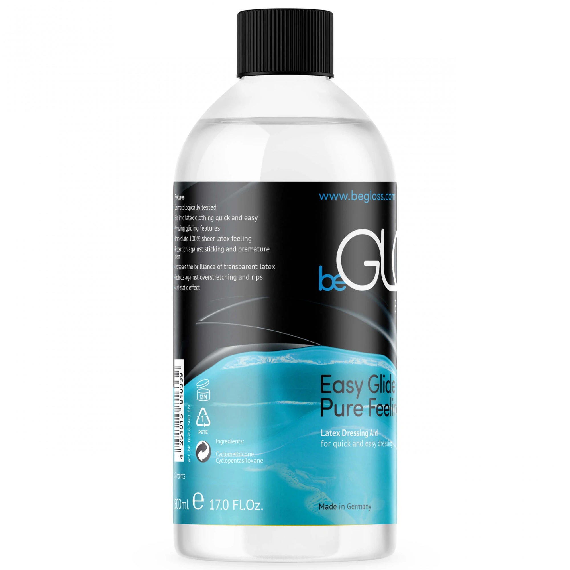 BeGLOSS - De CLEAN & CARE Experts ! BeGLOSS EASY GLIDE - Latex Aankleedhulpmiddel - Afbeelding 2