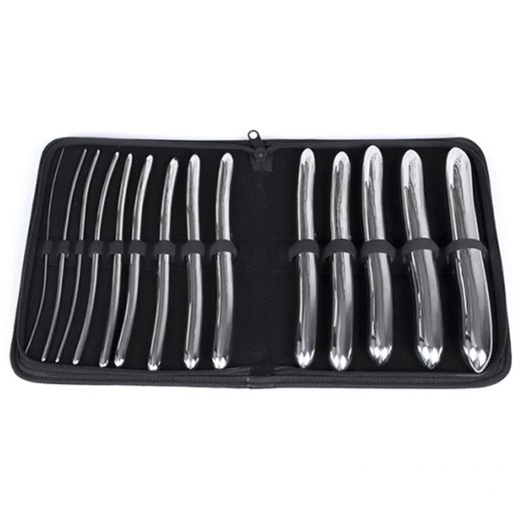 Hegar 8 Inch Urethral Soundset - 14 Pcs By Kink Industries
