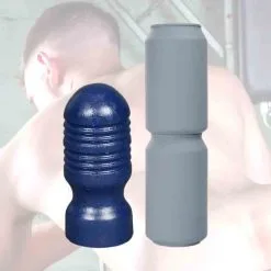 Ridged Plug Medium, Lengte 17 Cm - Diameter 72 Mm - Insteekbare Lengte 13 Cm Van CrackStuffers