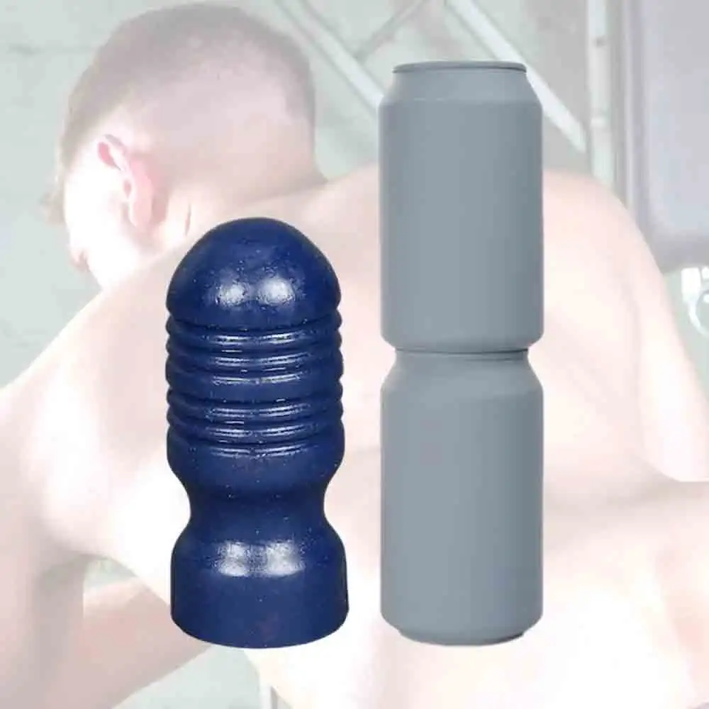 CrackStuffers Ridged Plug Small Ø 5 Cm - Lengte - 16 Cm Van Crack Stuffers - Afbeelding 2