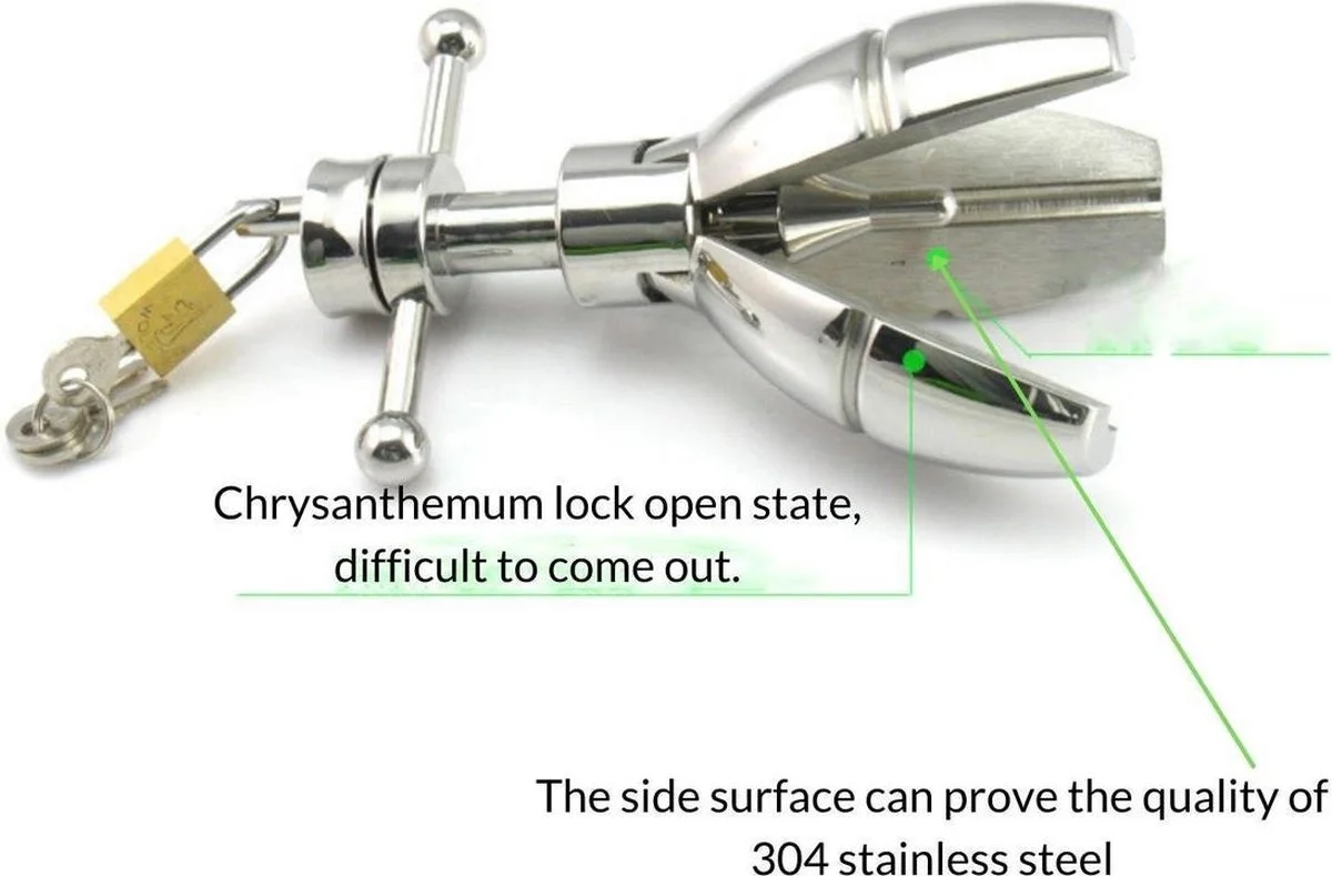 MAE-Toys Triune - The Ultimate Asslock - Afbeelding 6