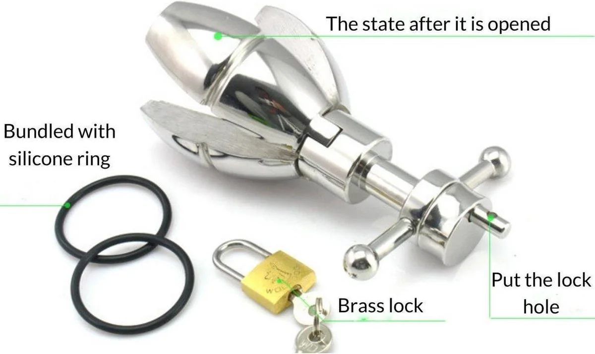 MAE-Toys Triune - The Ultimate Asslock - Afbeelding 7