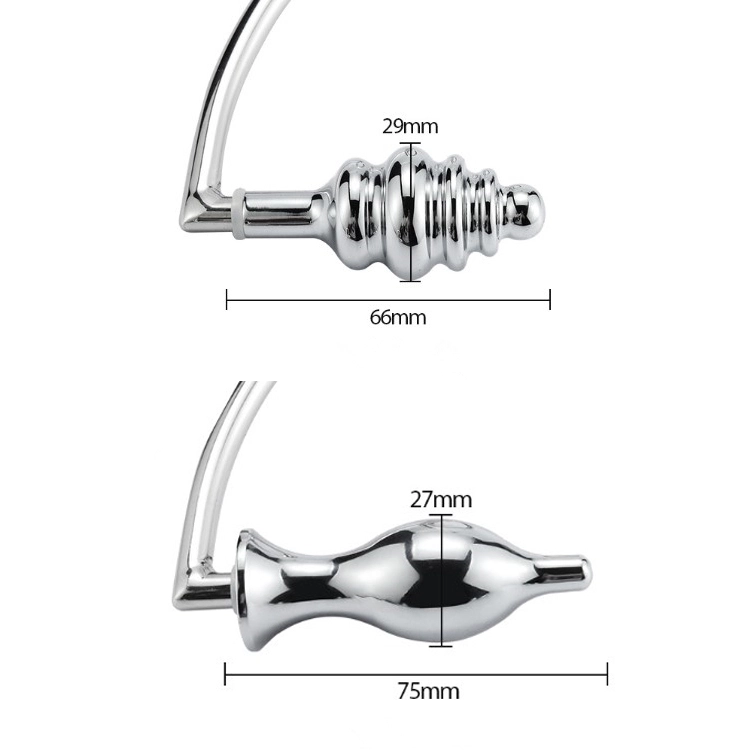 MAE-Toys Multifunctionele Anaalhook Met 3 Verschillende Pluggen - Afbeelding 4
