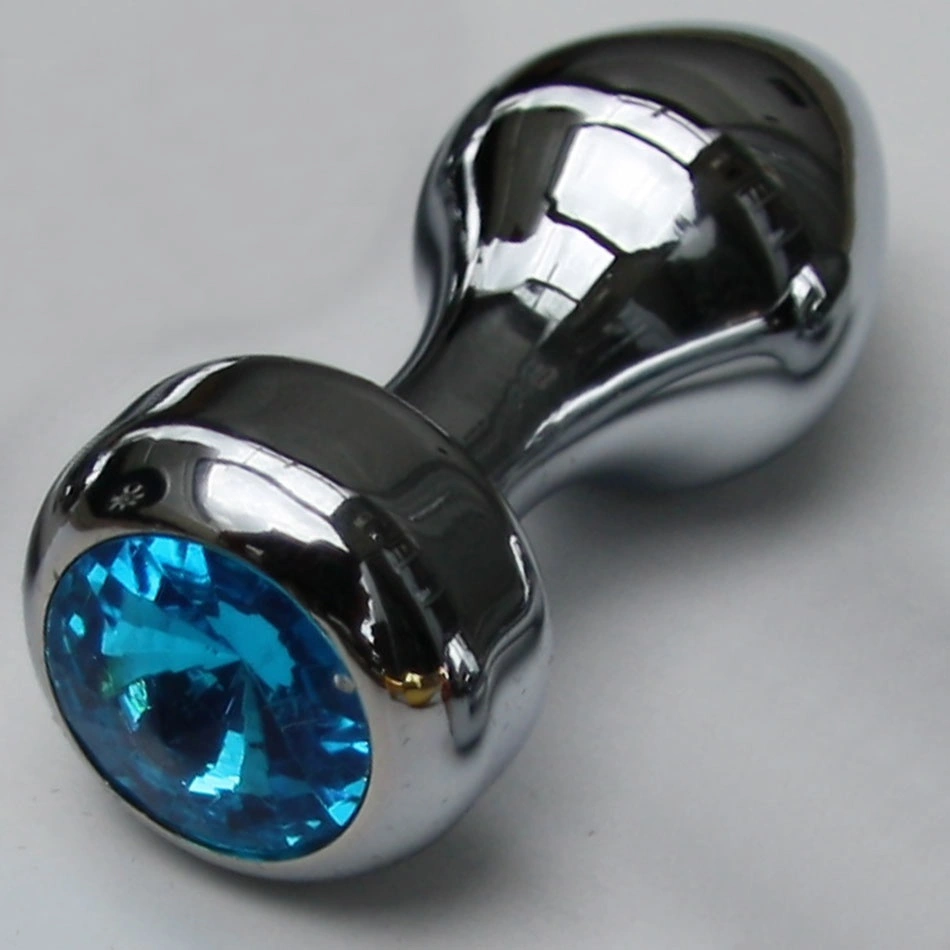 MAE-Toys Aluminum Juweel Anaal Plug Zilver - Afbeelding 2