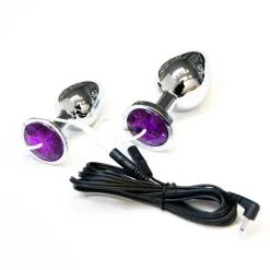 FM ElectroSex Combination Of Small Anus Plug Medium Anal Plug