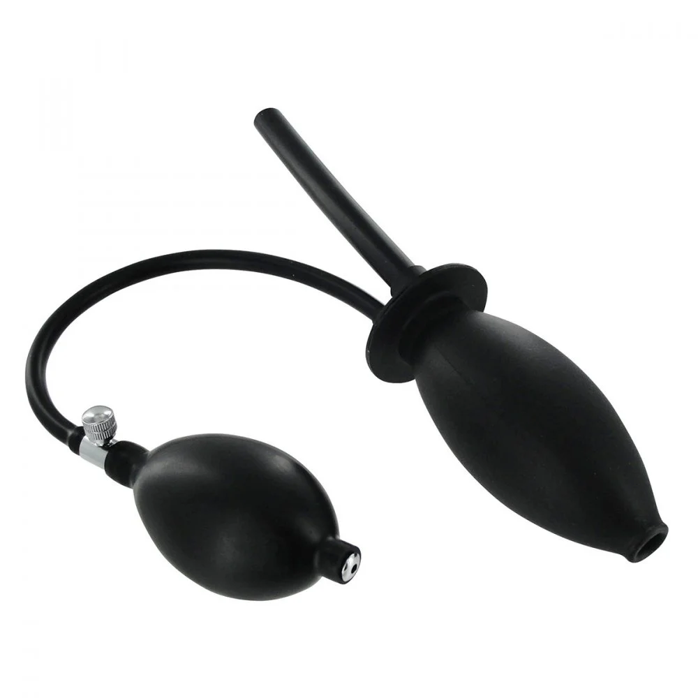 CleanStream - Inflatable Enema Plug Black - Afbeelding 2