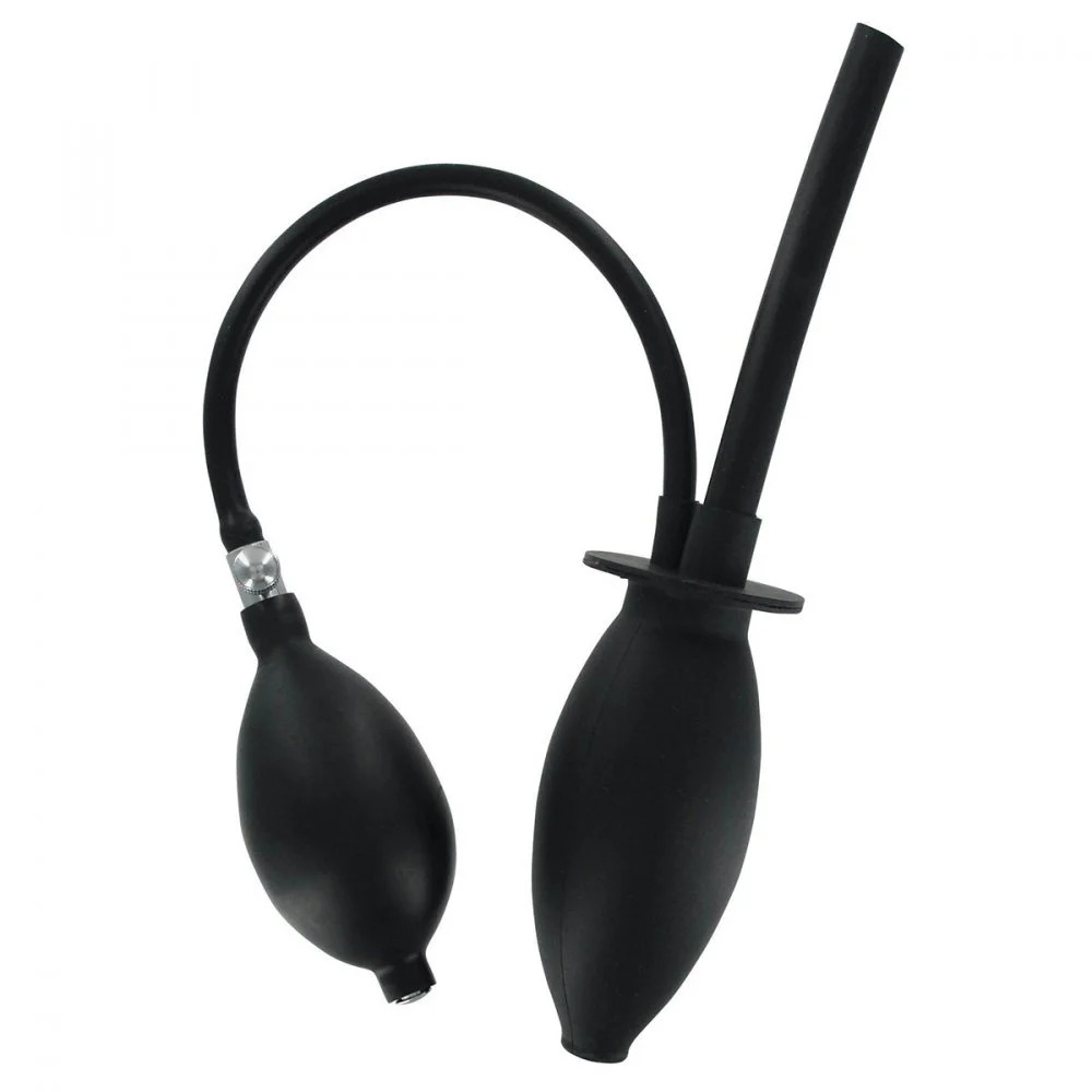 CleanStream - Inflatable Enema Plug Black