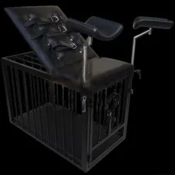 Mince.NL BDSM Meubels Steel Gynecologists Chair-cage