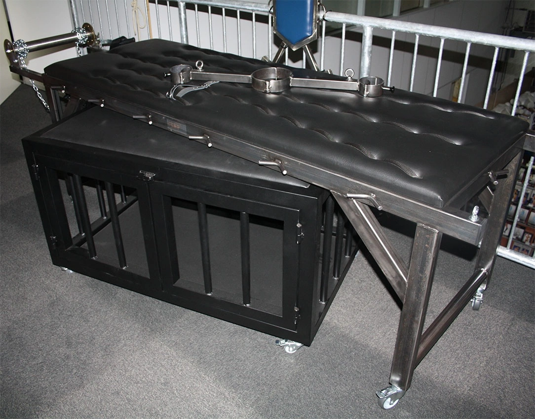 Mince.NL BDSM Meubels Rek-bondagebank Met Takel - Afbeelding 7