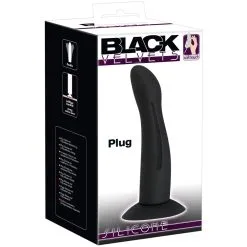 Zwarte Siliconen Dildo Met Zuignap Van Black Velvets