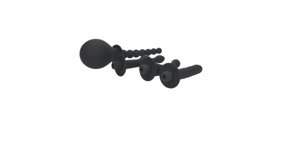 Silicone Douche With 4 Attachments By Black Velvets - Afbeelding 13