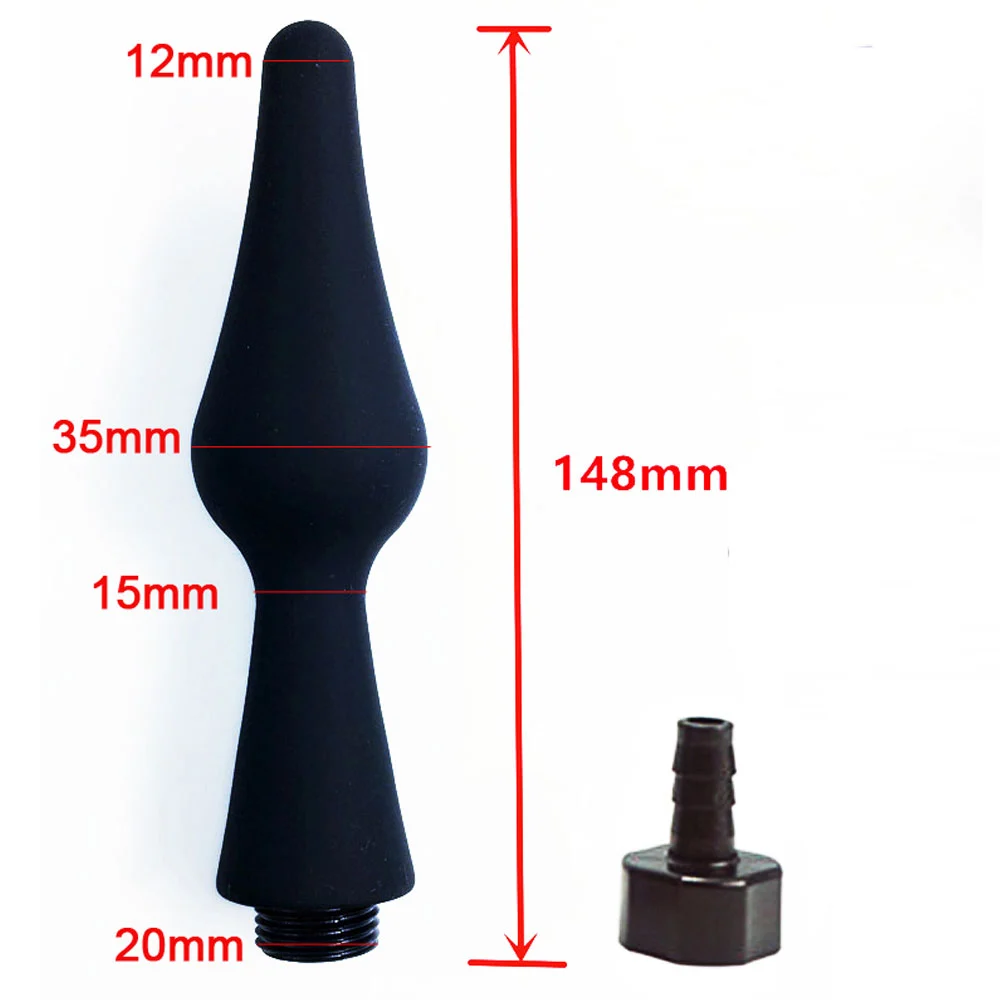 Silicone Enema Douche By Rimba - Maximum Ø 35 Mm - Afbeelding 3