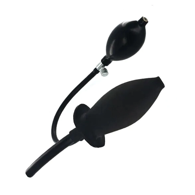 CleanStream - Inflatable Enema Plug Black - Afbeelding 3