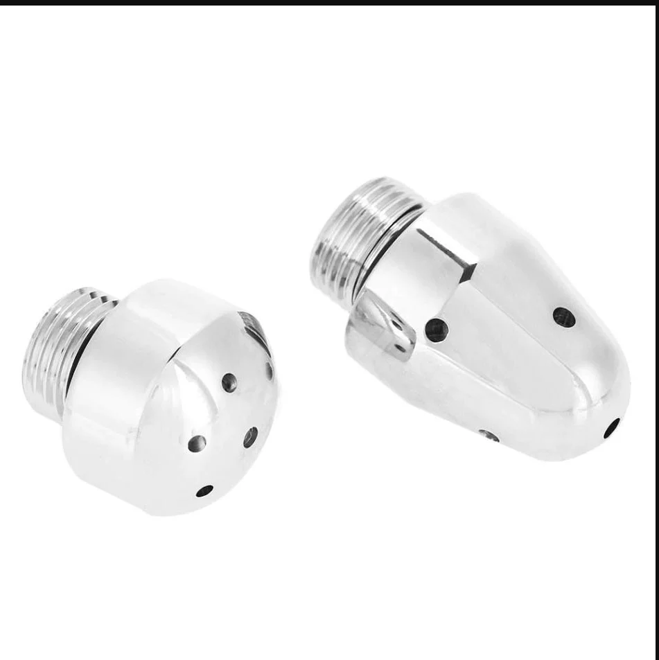 Aluminium Intim-shower Met 2 Douchekoppen Van MAE-Toys - Afbeelding 3