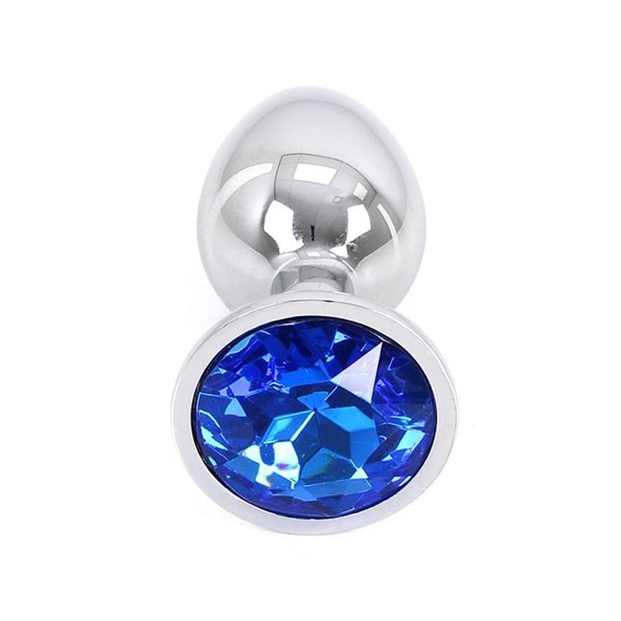 Buttplug Aluminium Blue Ø28 Mm By Kiotos Steel - Afbeelding 4