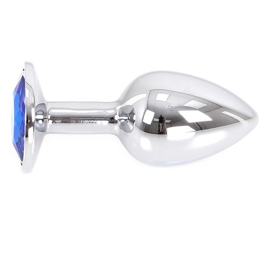 Buttplug Aluminium Blue Ø28 Mm By Kiotos Steel