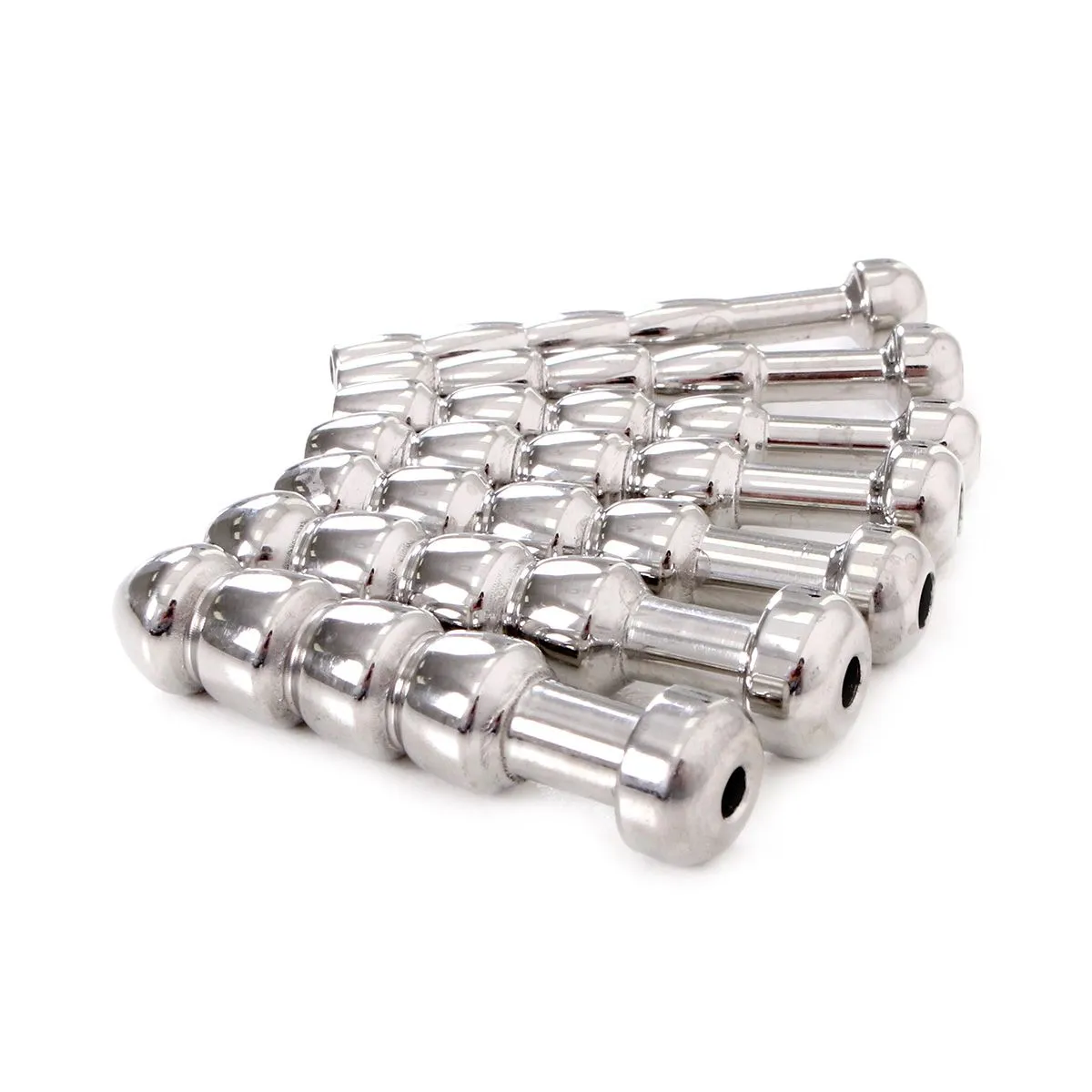 Kiotos Steel Urethral Trainer Kit - 7 Holle Penisplugs - Afbeelding 3