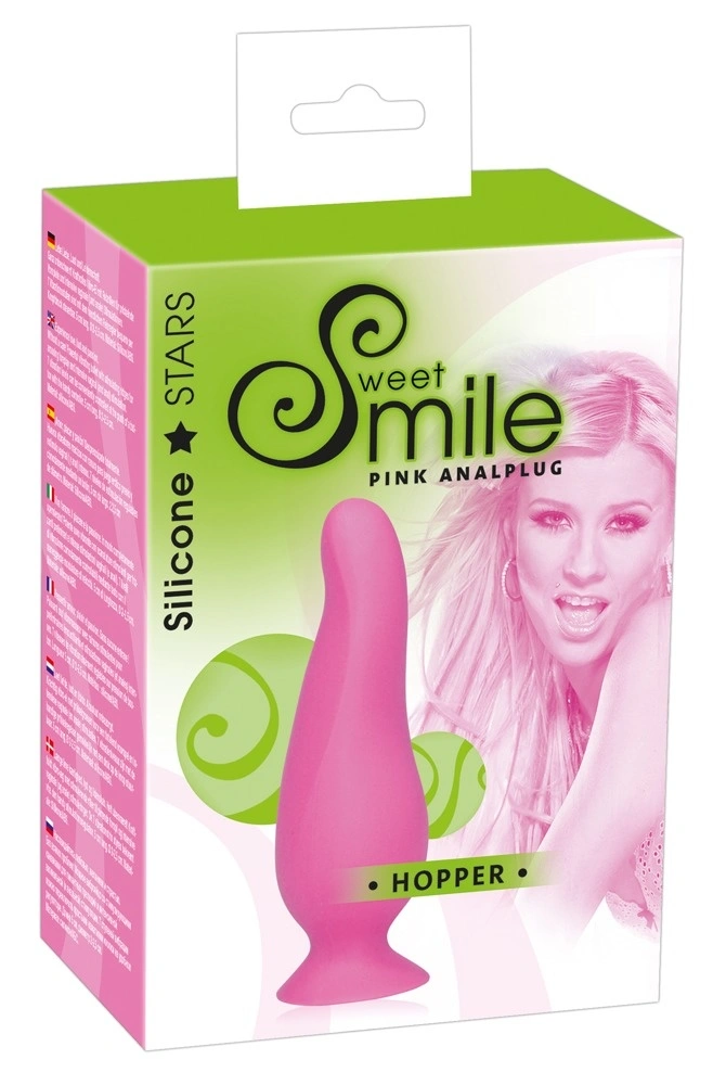 Anaal Plug Small Hopper Roze Van Sweet Smile - Afbeelding 3