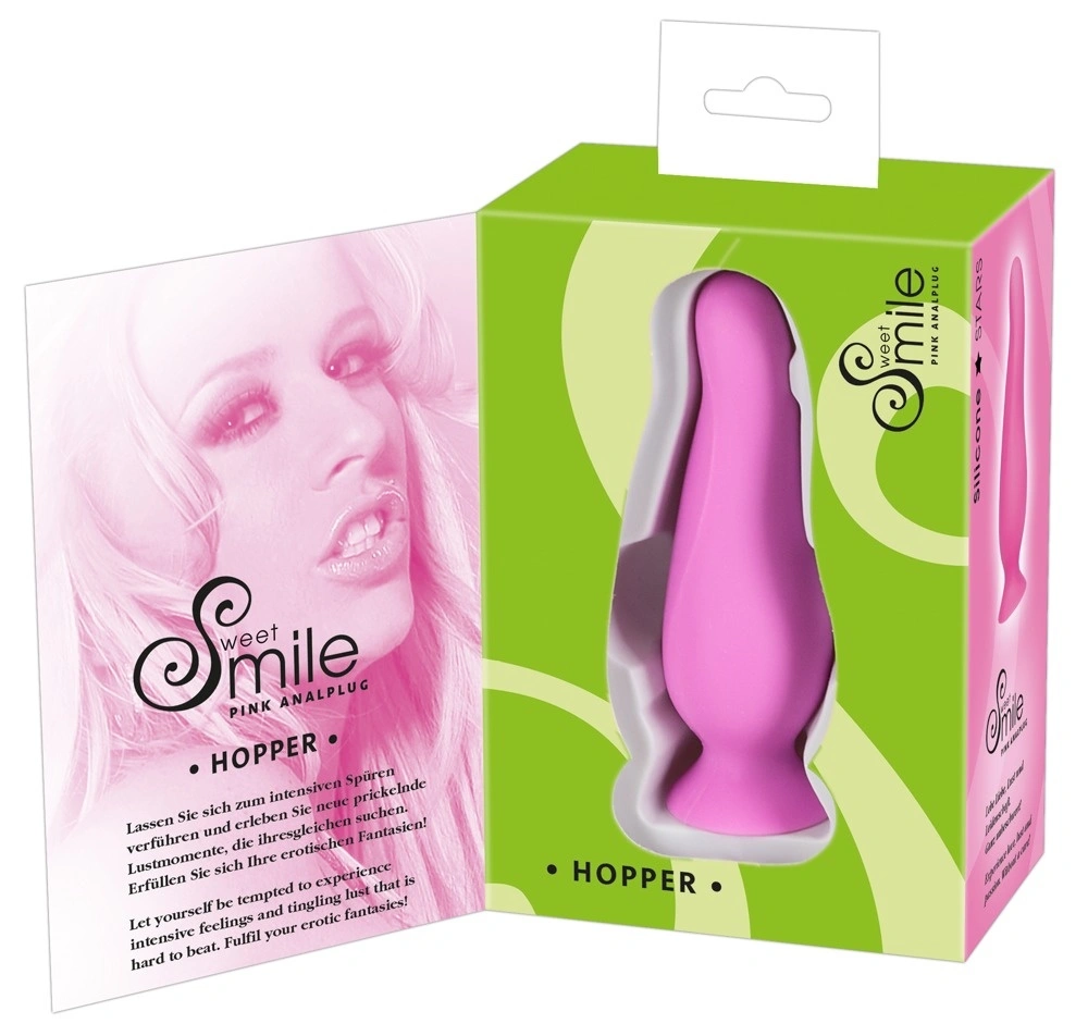 Anaal Plug Small Hopper Roze Van Sweet Smile - Afbeelding 4