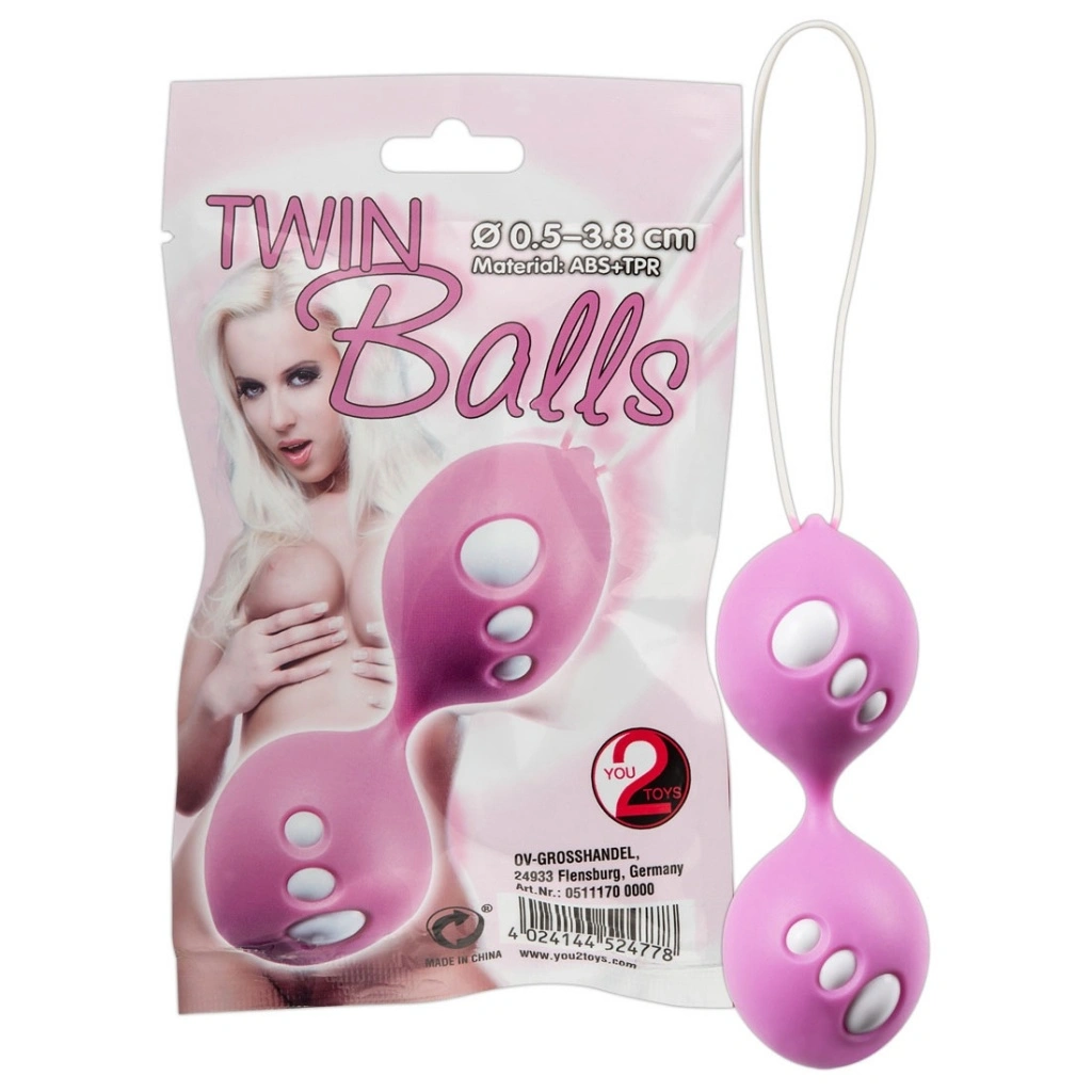Twin Balls Love Balls By You2Toys - Afbeelding 2