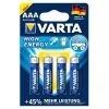 4 AAA Varta Batterijen
