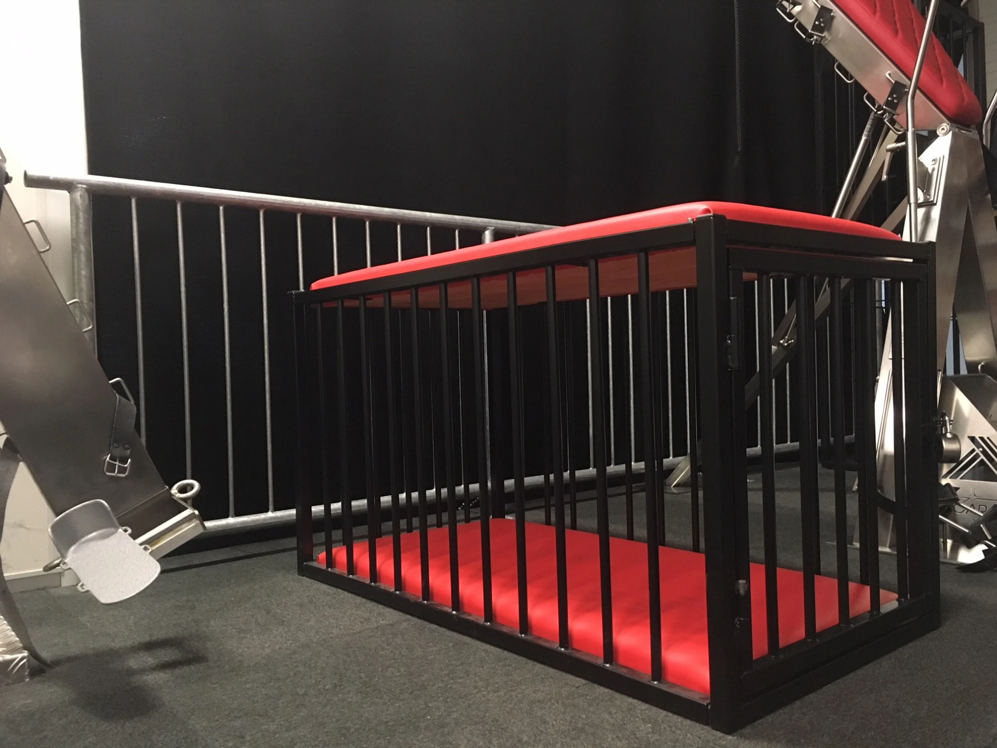 Mince.NL BDSM Meubels Demontabele Stalen Slaven Bondage Kooi - Afbeelding 2