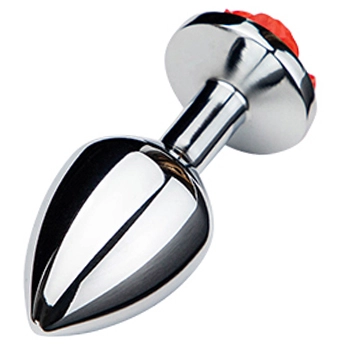 MAE-Toys RVS Rode Roos Anale Plug Ø34 Mm - Afbeelding 4