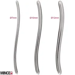 3-delige Dilatator / Soundset 'Steel' Ø 7, 10 & 12mm Van You2Toys