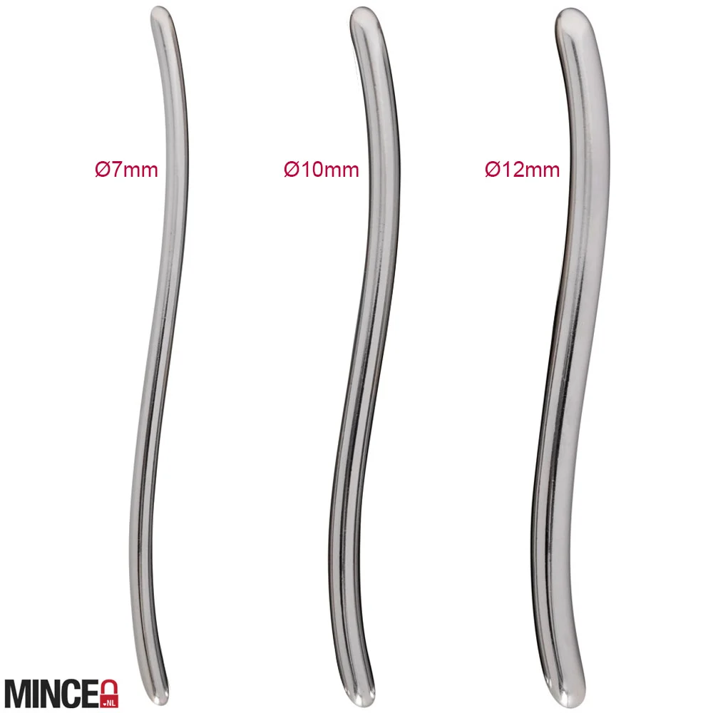 3-delige Dilatator / Soundset 'Steel' Ø 7, 10 & 12mm Van You2Toys